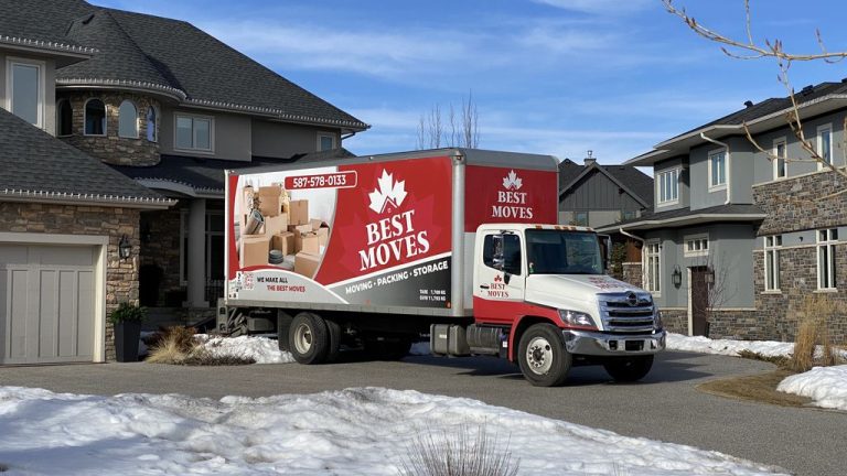 Nanaimo to Port Alberni movers truck
